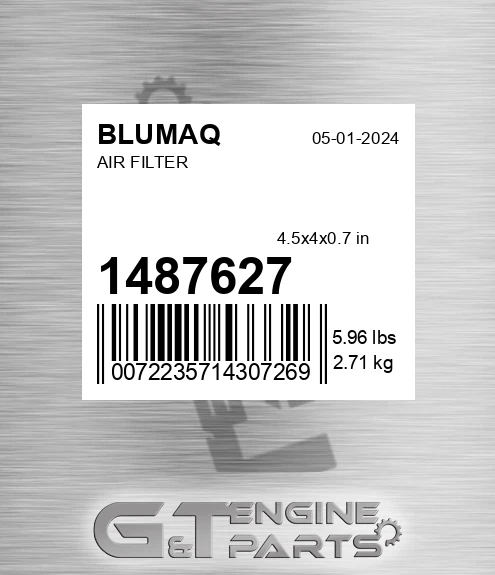 1487627 BLUMAQ Air Filter
