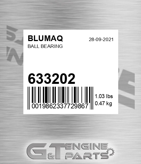 633202 Ball Bearing for BLUMAQ