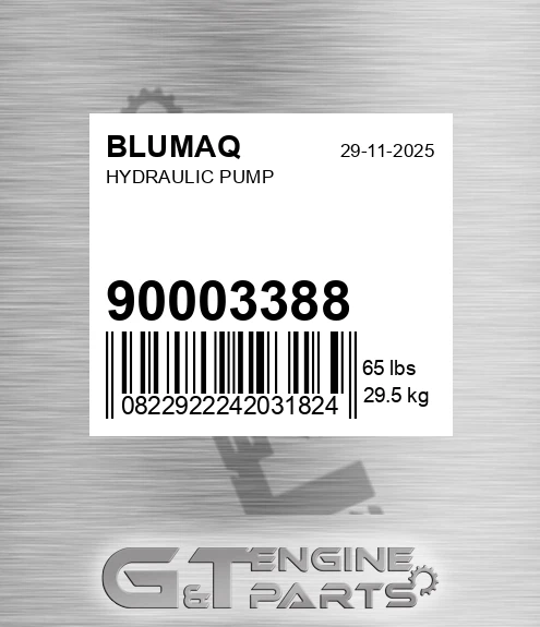 900.03388 Hydraulic Pump for BLUMAQ