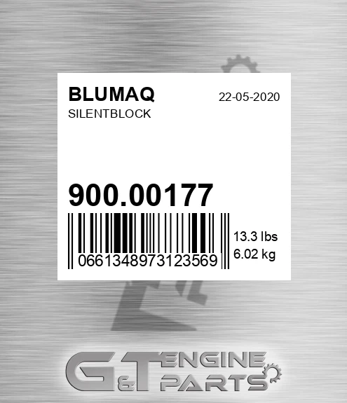 900.00177 Silentblock for BLUMAQ