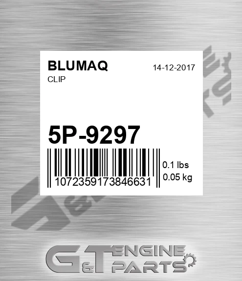 5P-9297 Clip for BLUMAQ