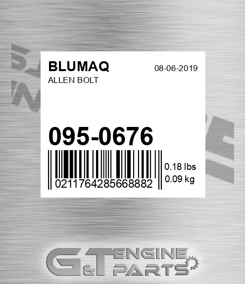 095-0676 Allen Bolt for BLUMAQ