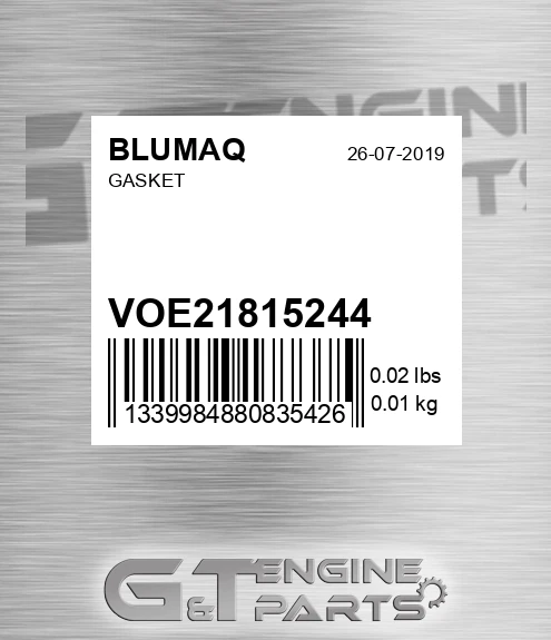 VOE21815244 Gasket for BLUMAQ