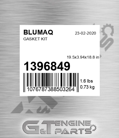 139-6849 Gasket Kit for BLUMAQ