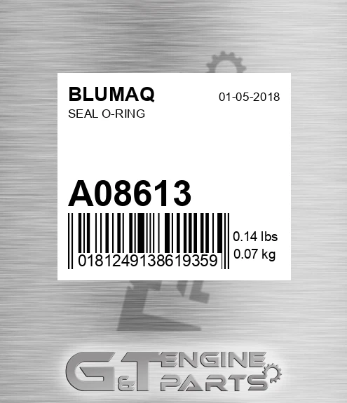 A08613 BLUMAQ Seal O-ring