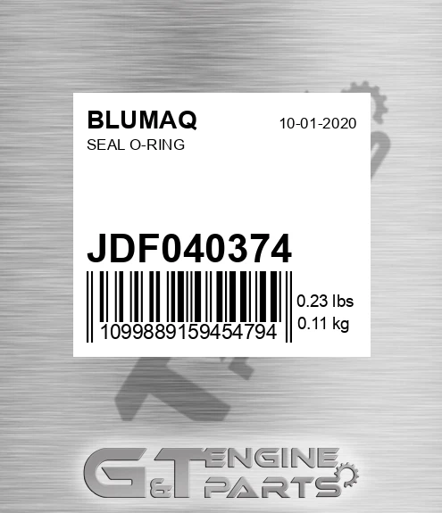 JDF040374 Seal O-ring for BLUMAQ
