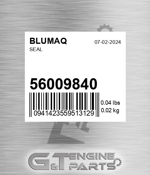 56009840 BLUMAQ Seal