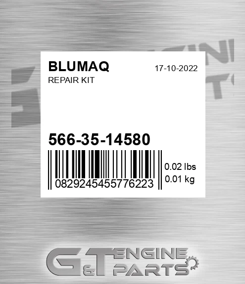 566-35-14580 Repair Kit for BLUMAQ