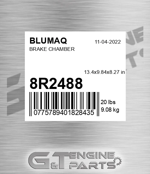 8R-2488 Brake Chamber for BLUMAQ