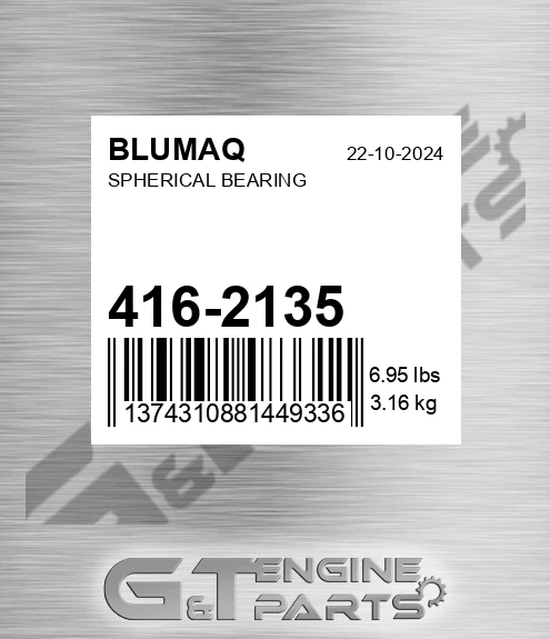 416-2135 Spherical Bearing for BLUMAQ