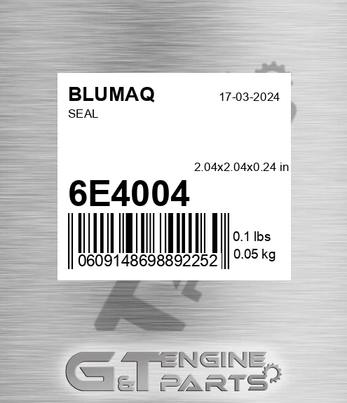 6E-4004 Seal