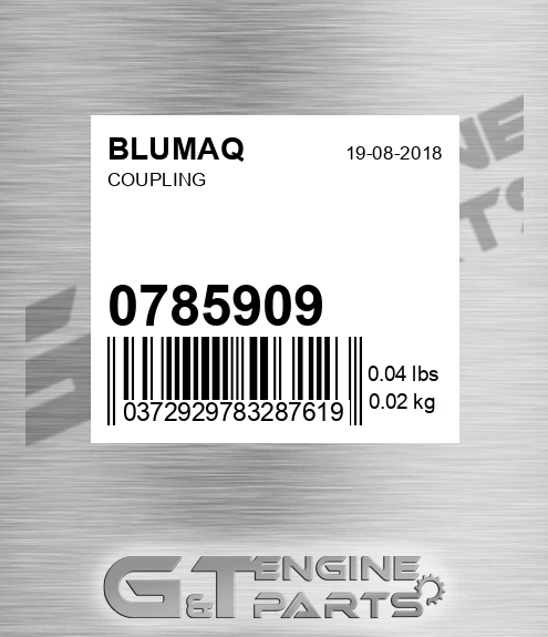078-5909 Coupling for BLUMAQ