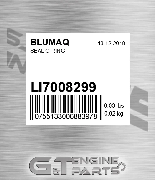 LI7008299 Seal O-ring