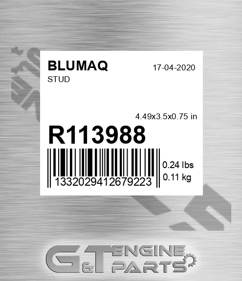 R113988 Stud for BLUMAQ