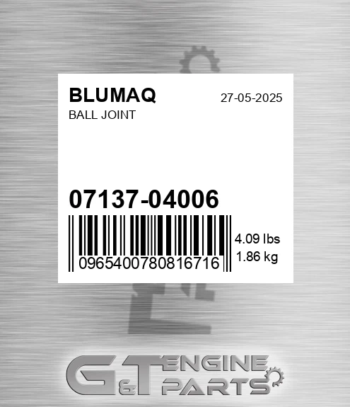 07137-04006 Ball Joint