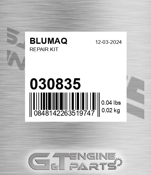 030.835 Repair Kit for BLUMAQ