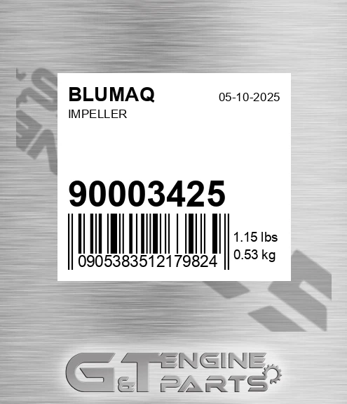 900.03425 Impeller for BLUMAQ