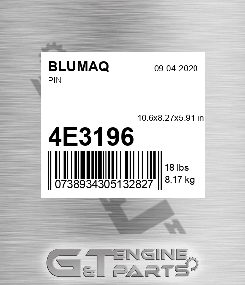 4E-3196 Pin