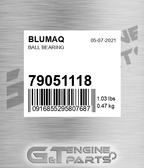 79051118 Ball Bearing for BLUMAQ