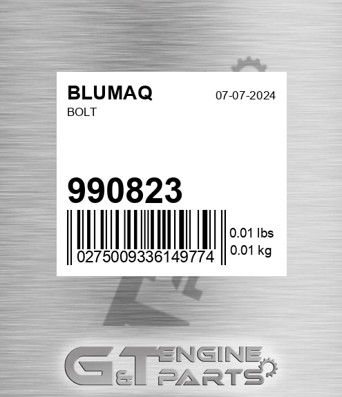 990823 Bolt