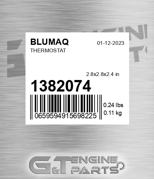 138-2074 Thermostat for BLUMAQ