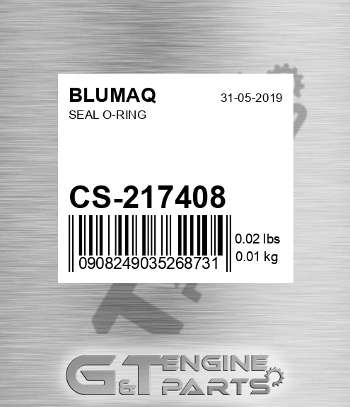CS-217408 Seal O-ring for BLUMAQ