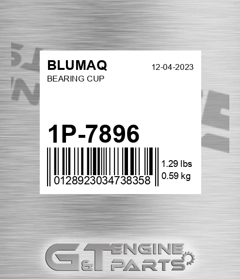 1P-7896 Bearing Cup for BLUMAQ