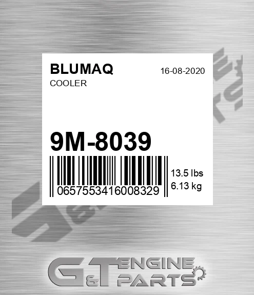 9M-8039 Cooler