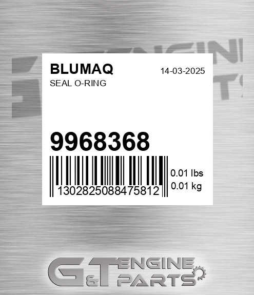 9968368 Seal O-ring