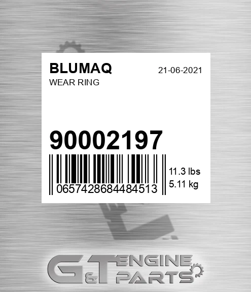 900.02197 Wear Ring for BLUMAQ