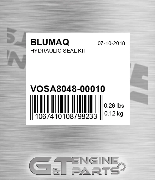 VOSA8048-00010 Hydraulic Seal Kit for BLUMAQ