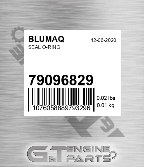 79096829 Seal O-ring