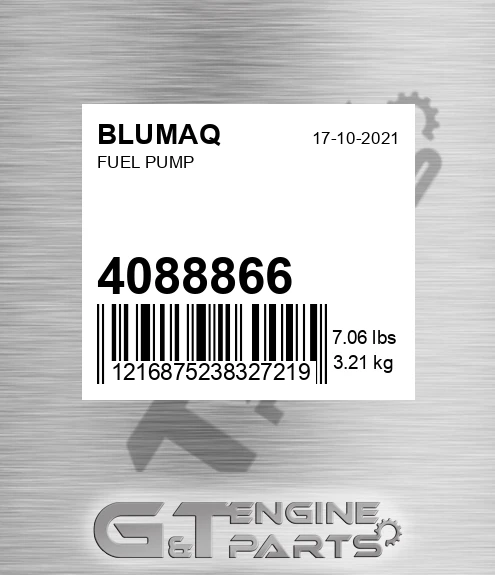 4088866 BLUMAQ Fuel Pump