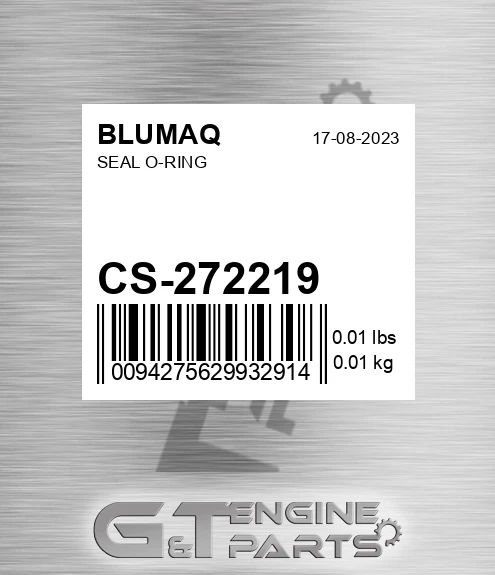 CS-272219 Seal O-ring for BLUMAQ
