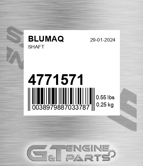 4771571 Shaft for BLUMAQ