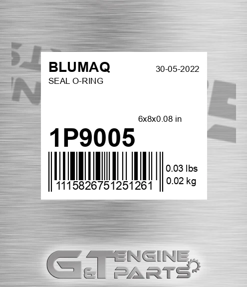 1P-9005 Seal O-ring