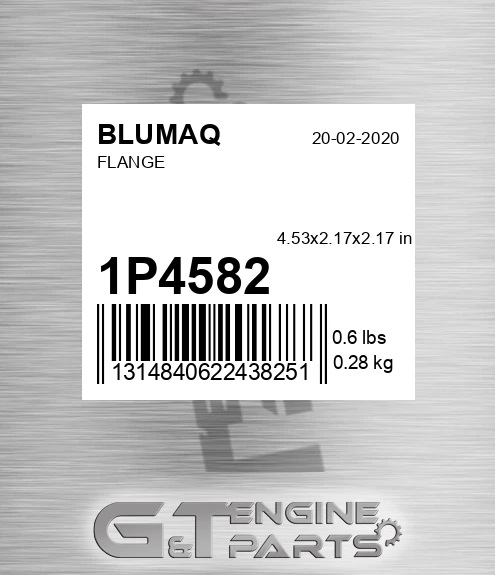 1P-4582 Flange for BLUMAQ