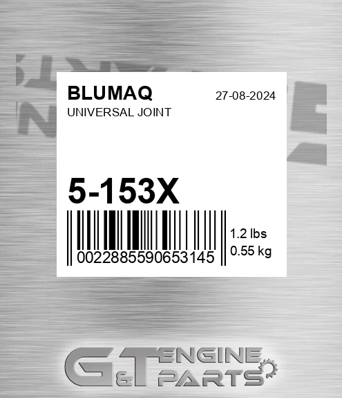 5-153X Universal Joint for BLUMAQ