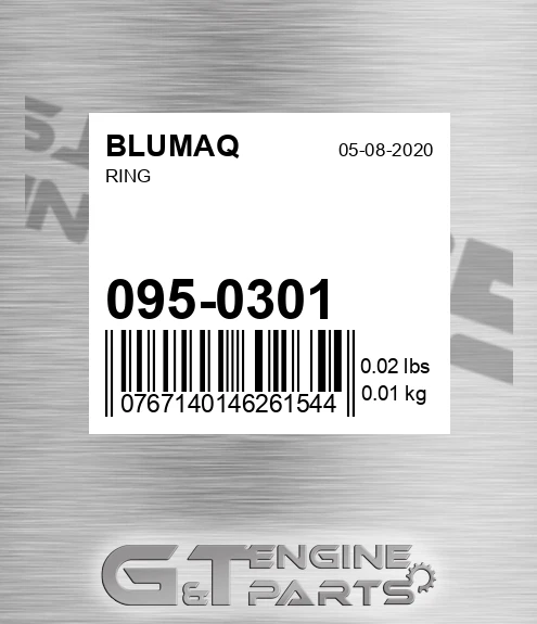 095-0301 Ring for BLUMAQ