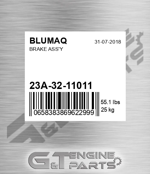 23A-32-11011 Brake Ass'y for BLUMAQ