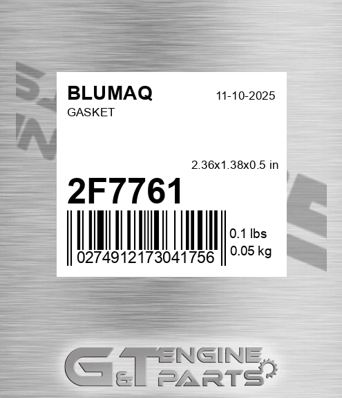2F-7761 Gasket