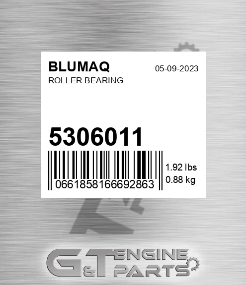 5306011 Roller Bearing for BLUMAQ