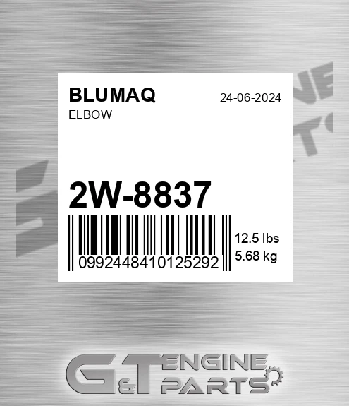 2W-8837 Elbow