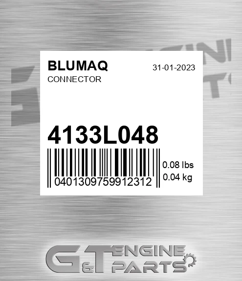 4133L048 Connector for BLUMAQ