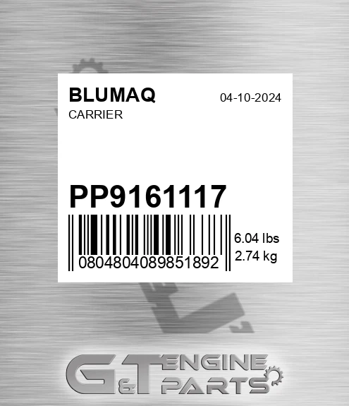 PP9161117 Carrier for BLUMAQ