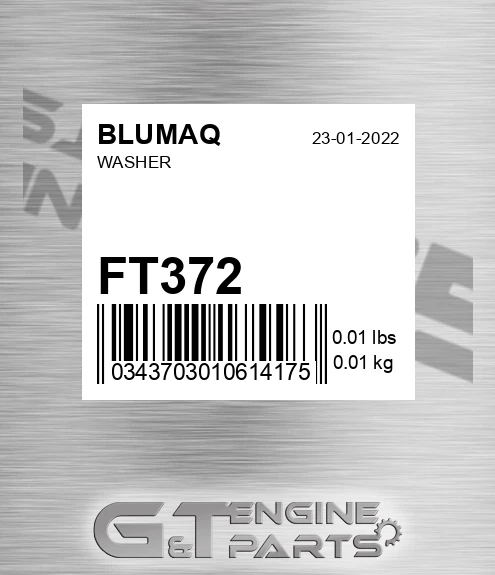 FT372 Washer