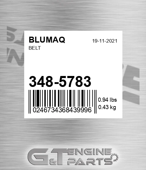 348-5783 Belt
