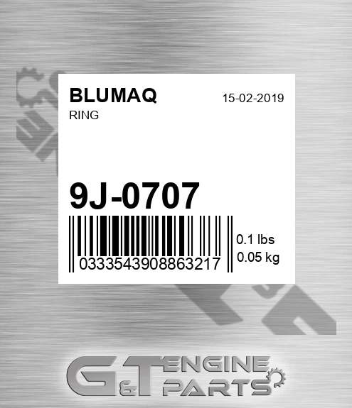 9J-0707 Ring for BLUMAQ