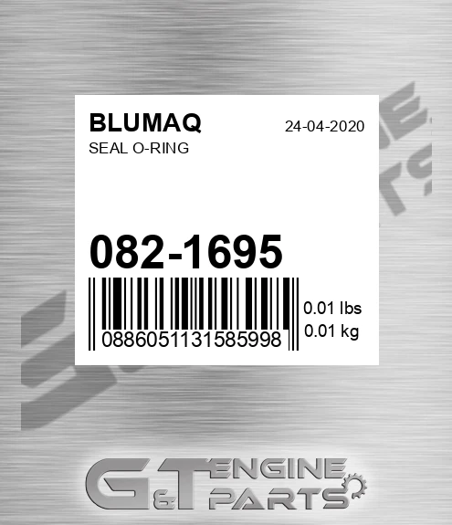 082-1695 Seal O-ring for BLUMAQ