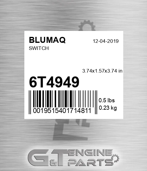 6T-4949 Switch for BLUMAQ